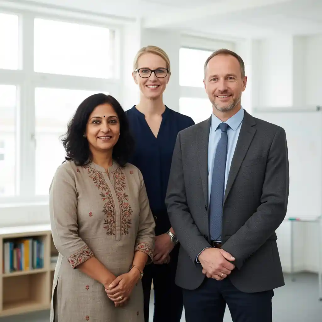Teacher in classroom
